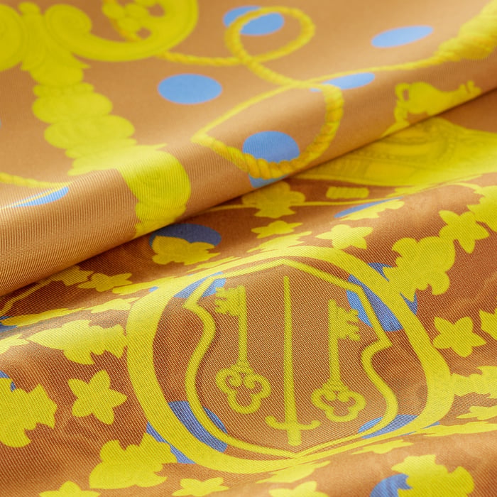 Les Cles Double Face Scarf 90