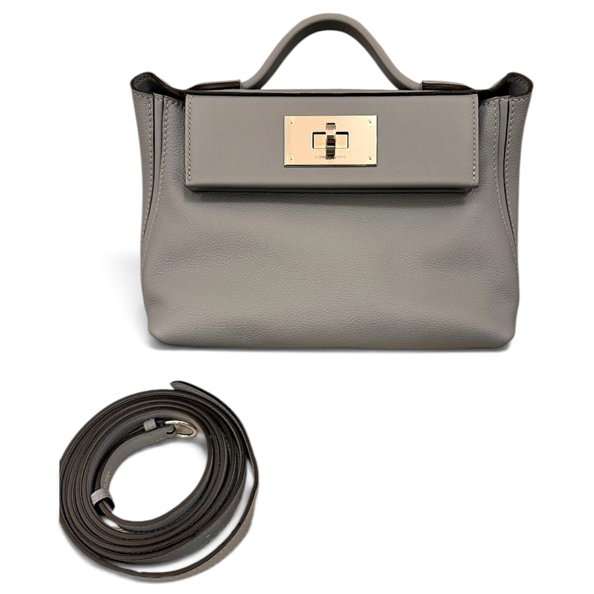 24/24 leather handbag