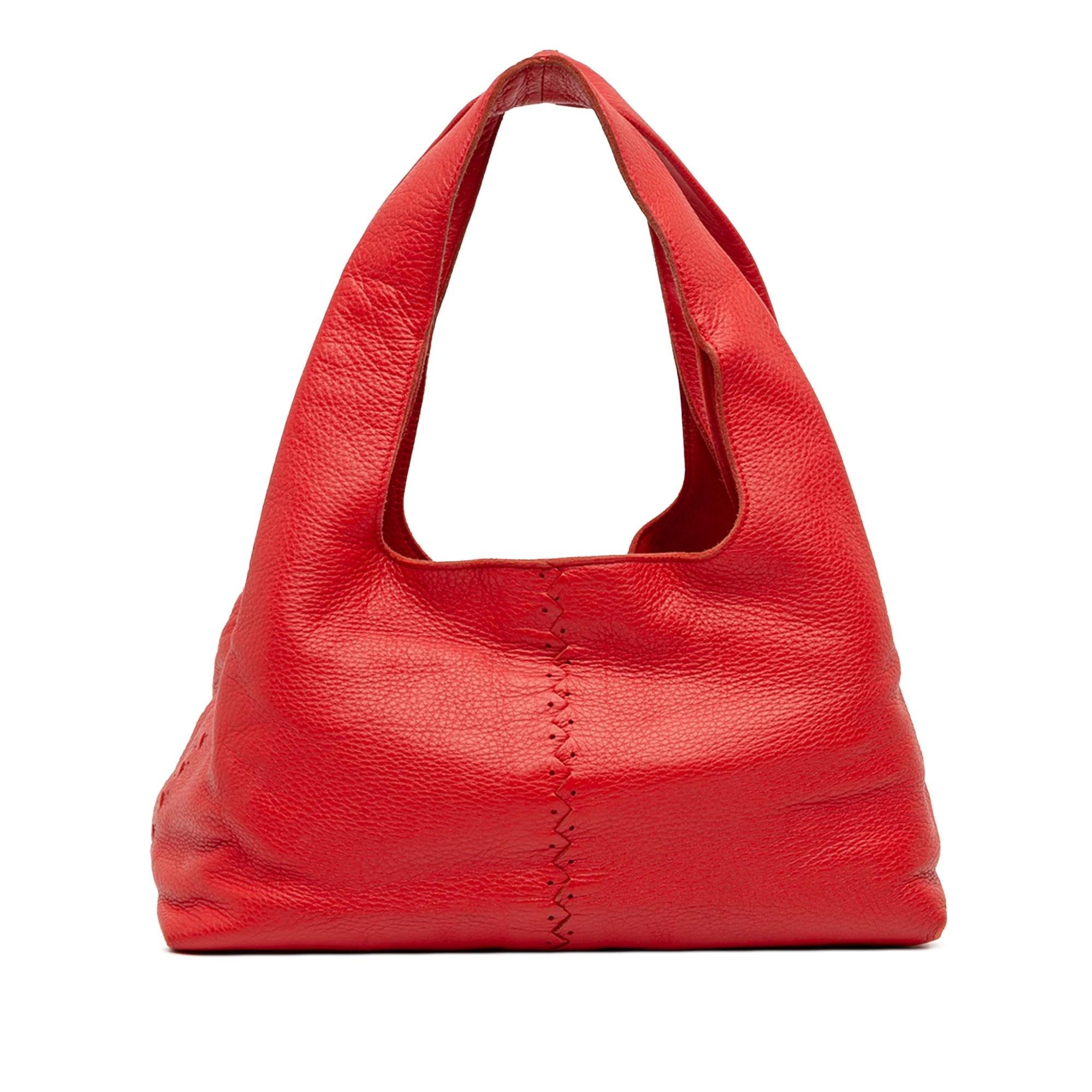 Leather handbag