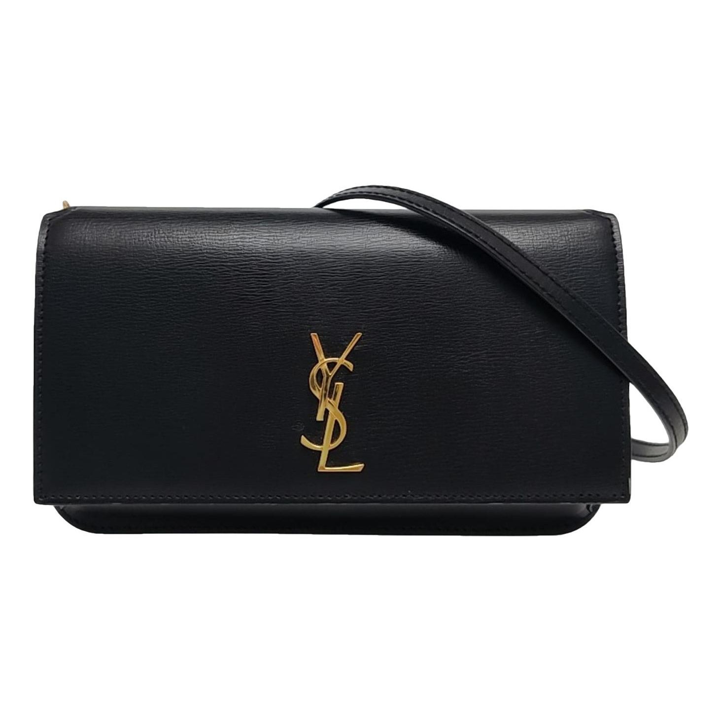 Baby monogramme leather handbag