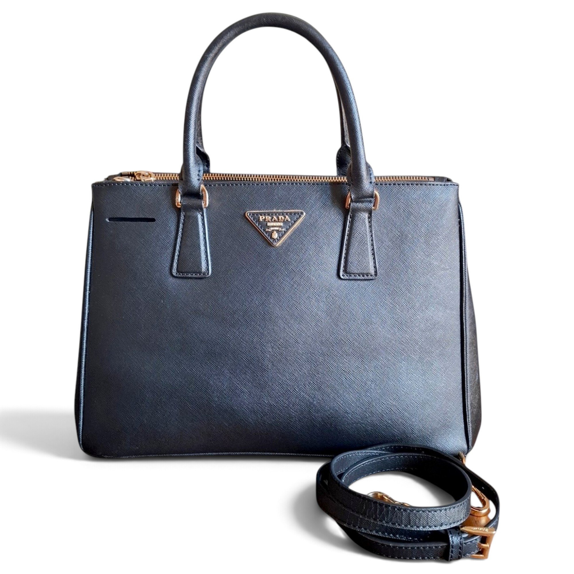 Galleria leather handbag