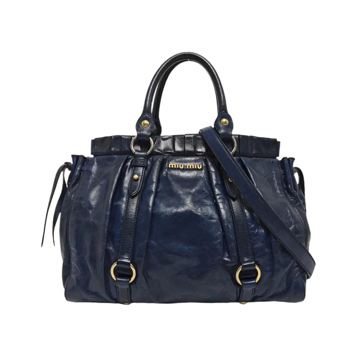 Leather tote