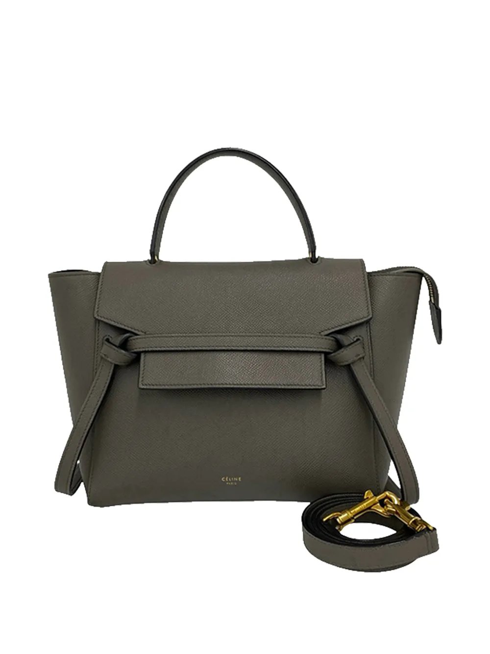 2017 Nano Grained Calfskin Belt Bag satchel