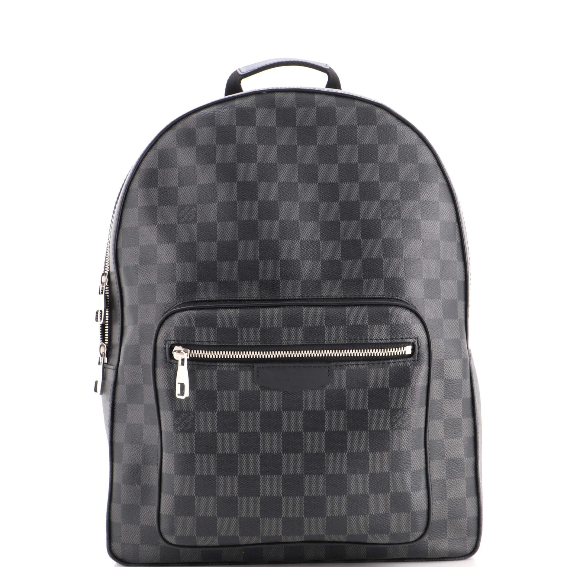 Leather backpack