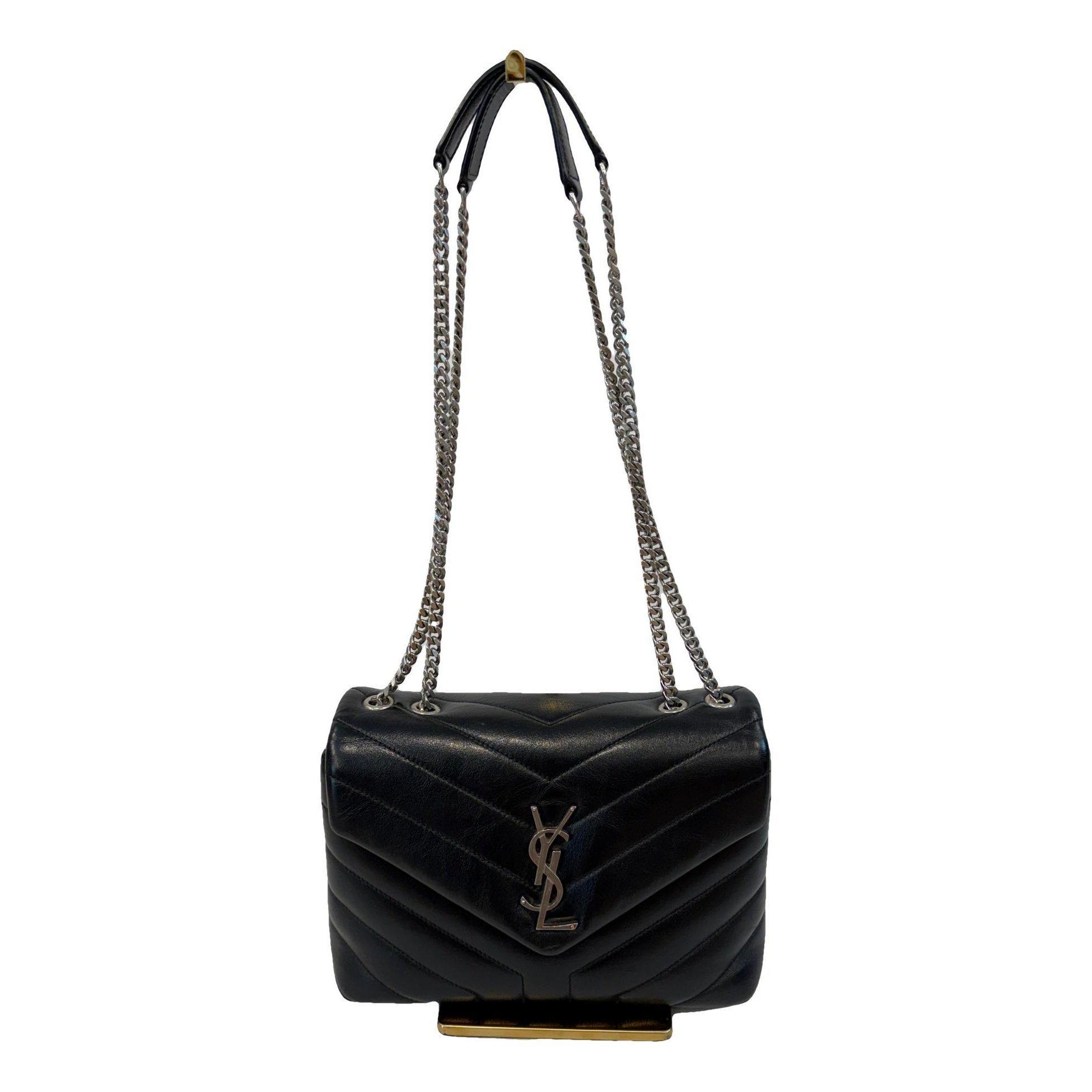 Loulou pony-style calfskin crossbody bag