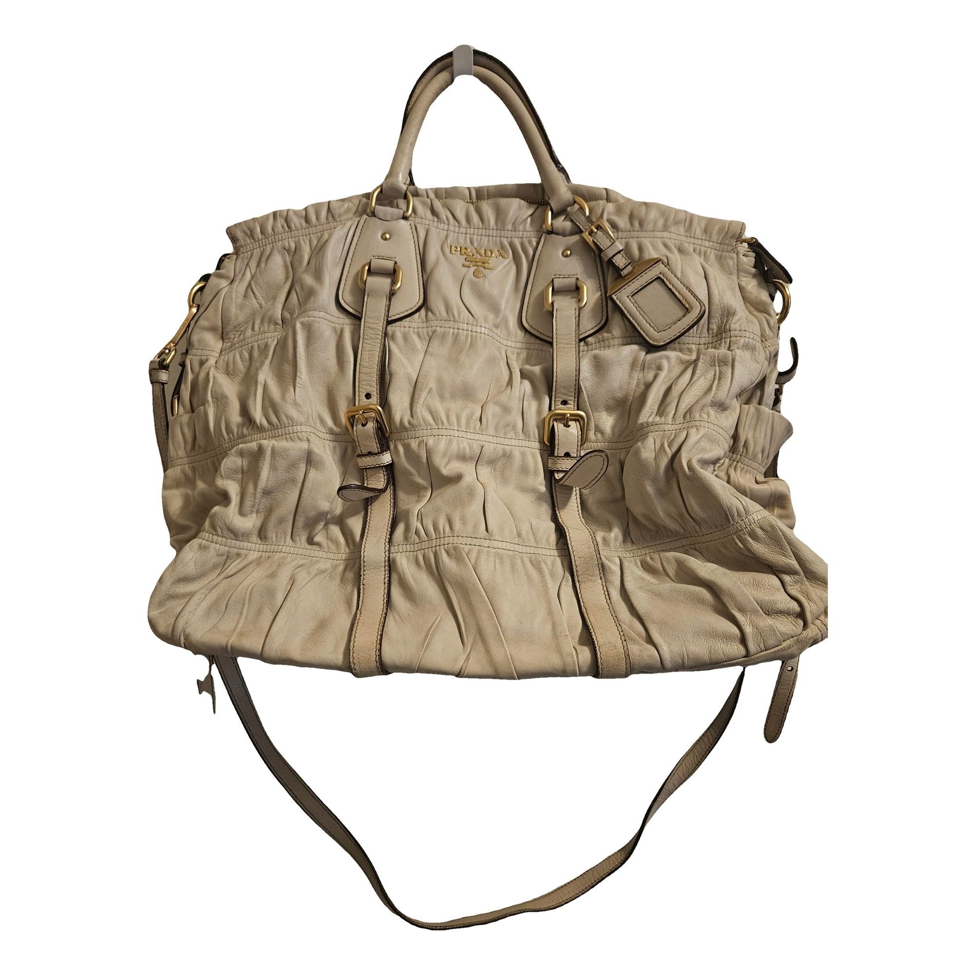 Leather tote