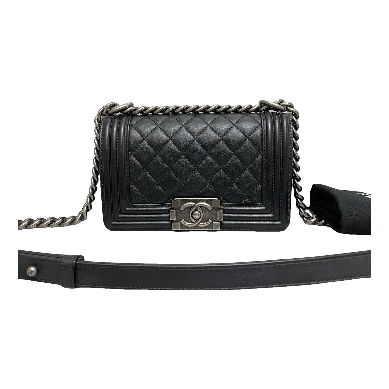 Boy leather handbag