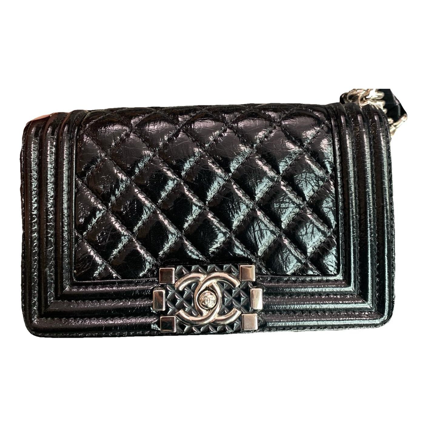 Boy leather crossbody bag