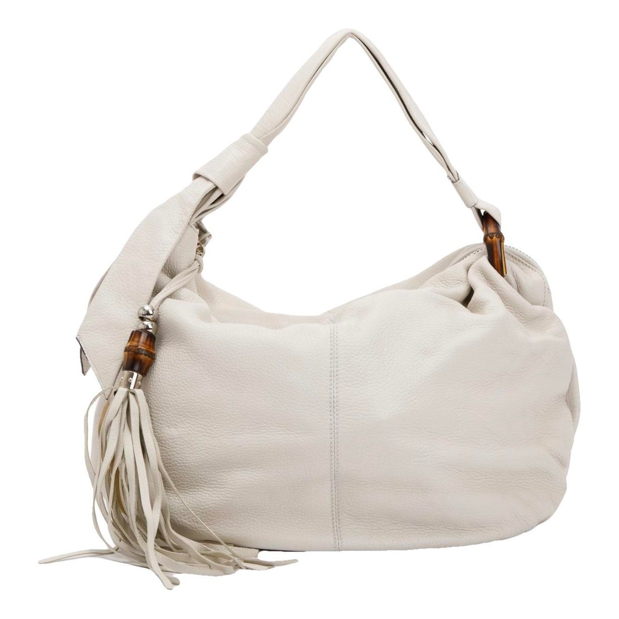 Hobo leather handbag