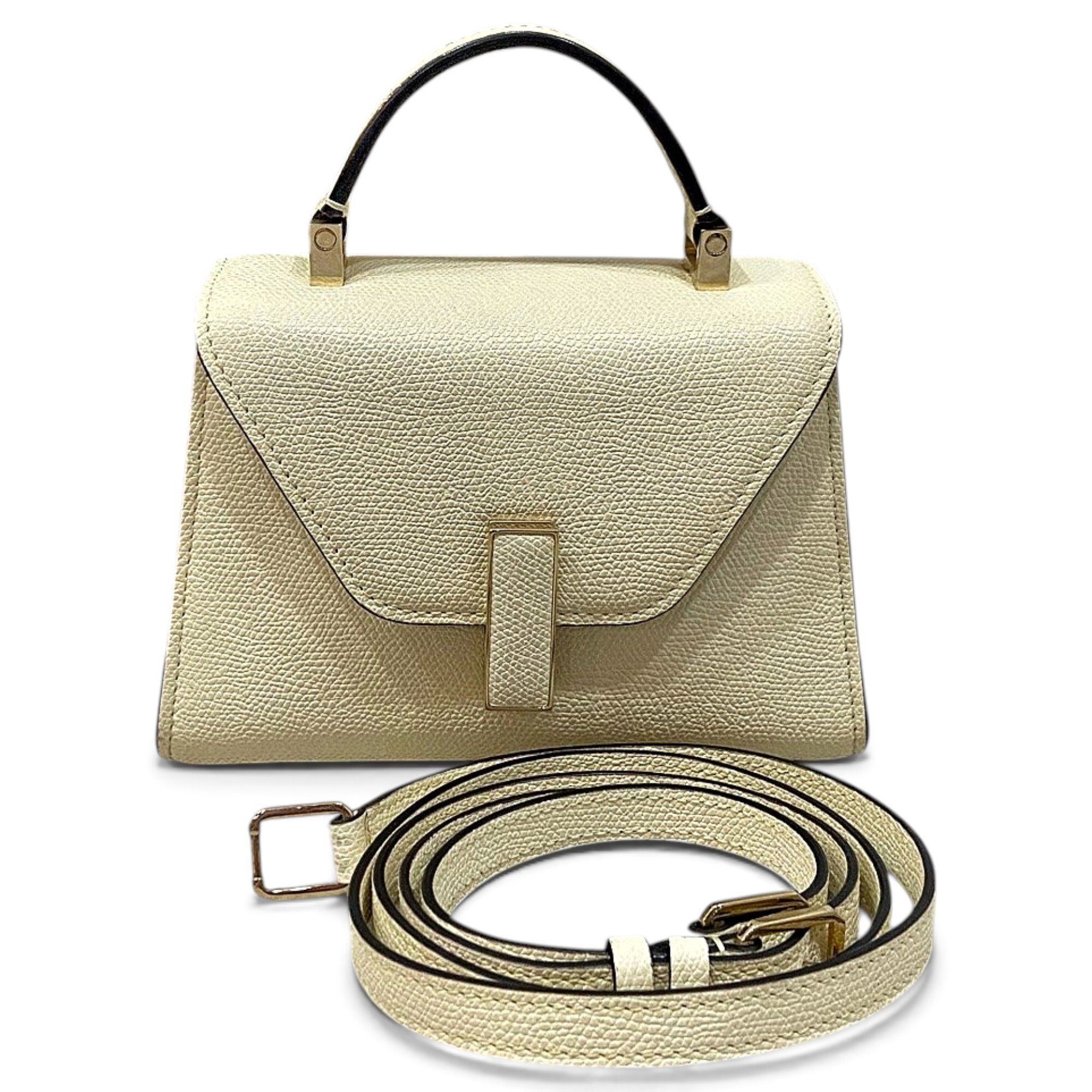Iside leather handbag