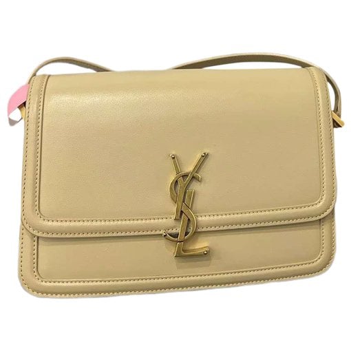 Solférino leather handbag