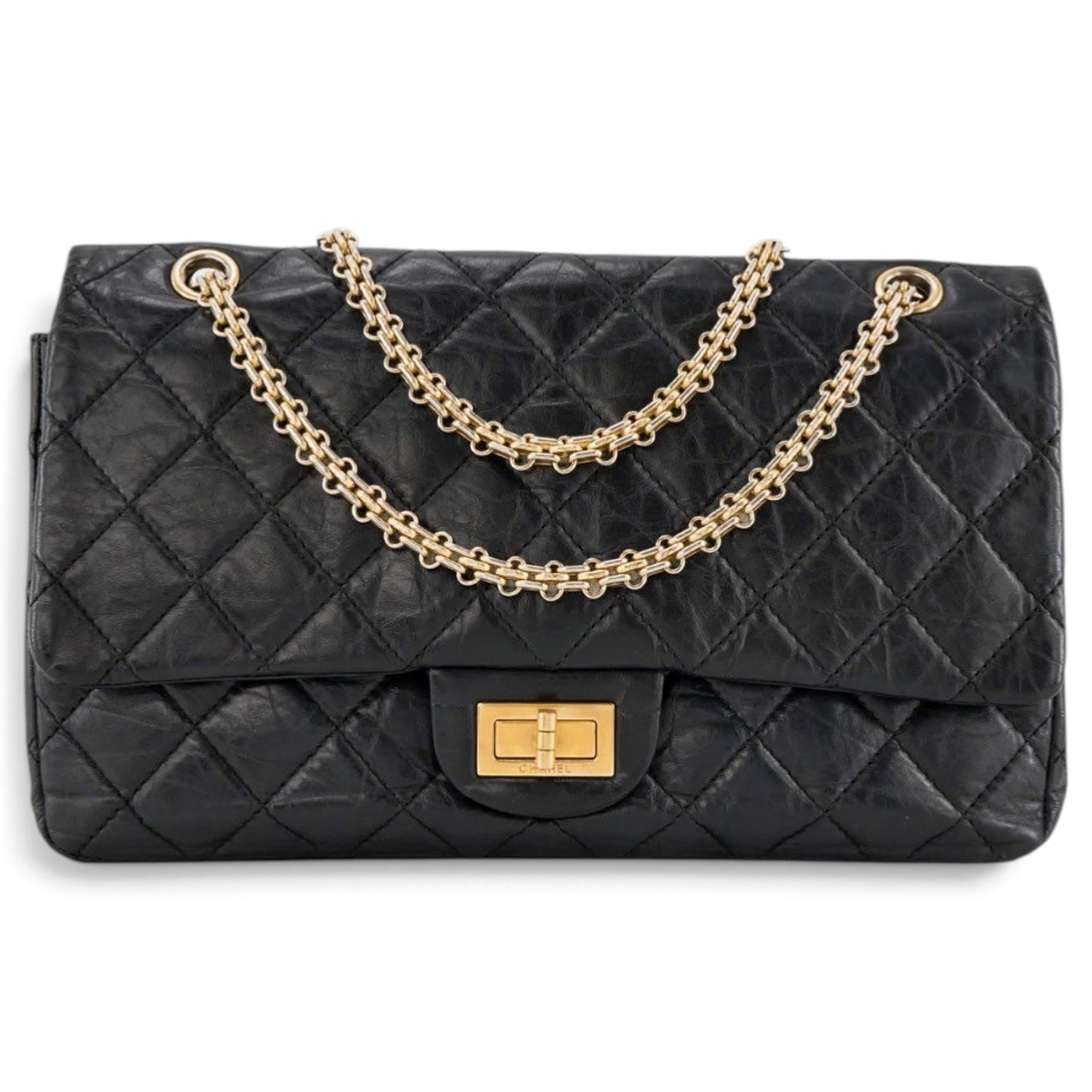 2.55 leather handbag