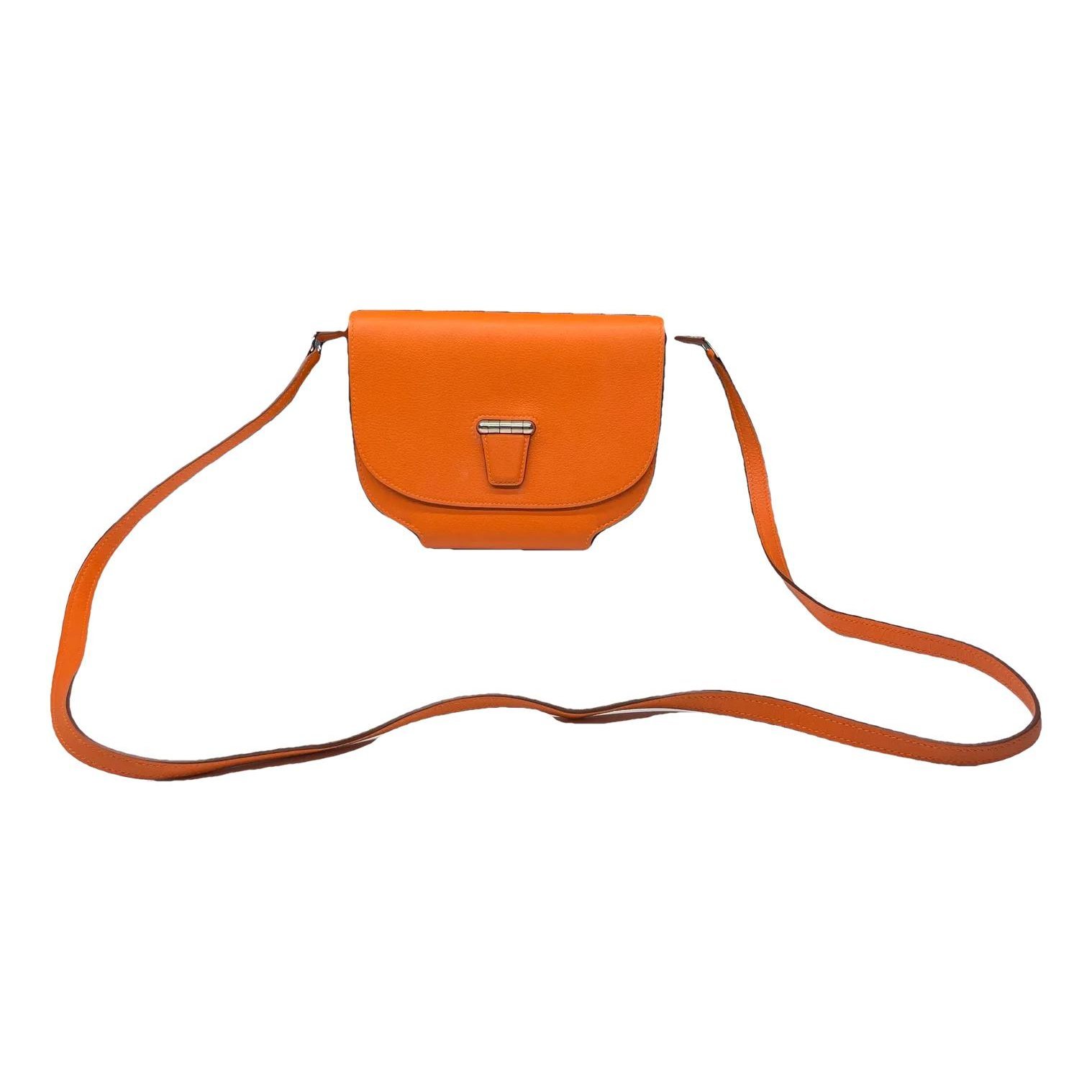 Convoyeur leather crossbody bag