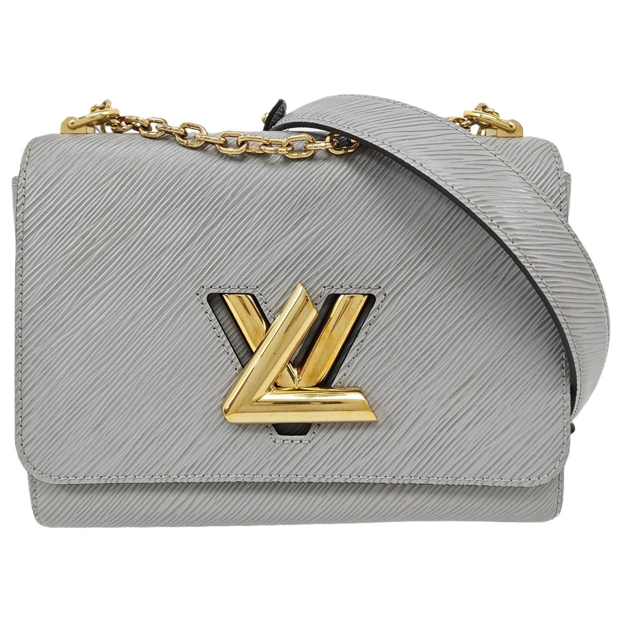 Twist leather crossbody bag