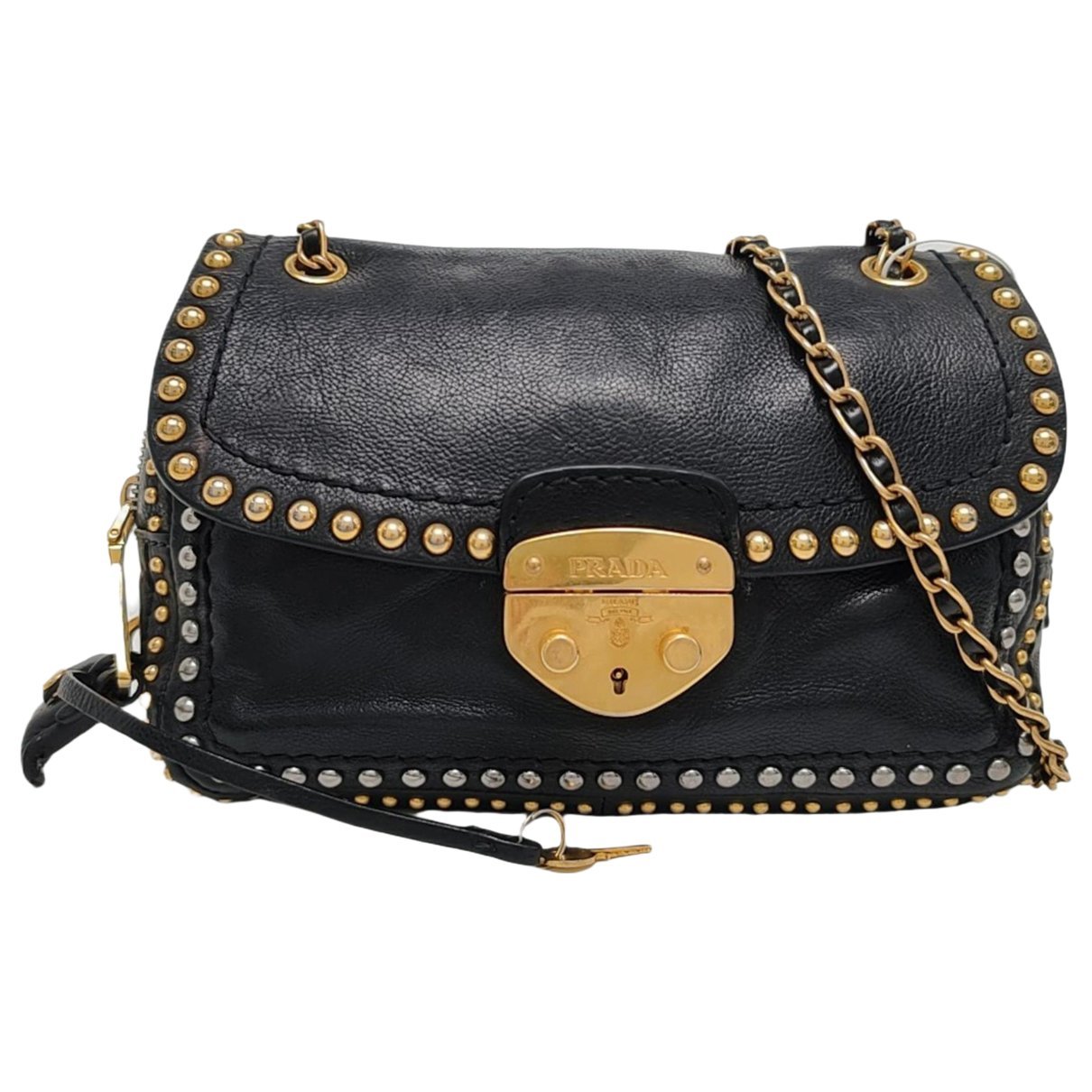 Leather crossbody bag