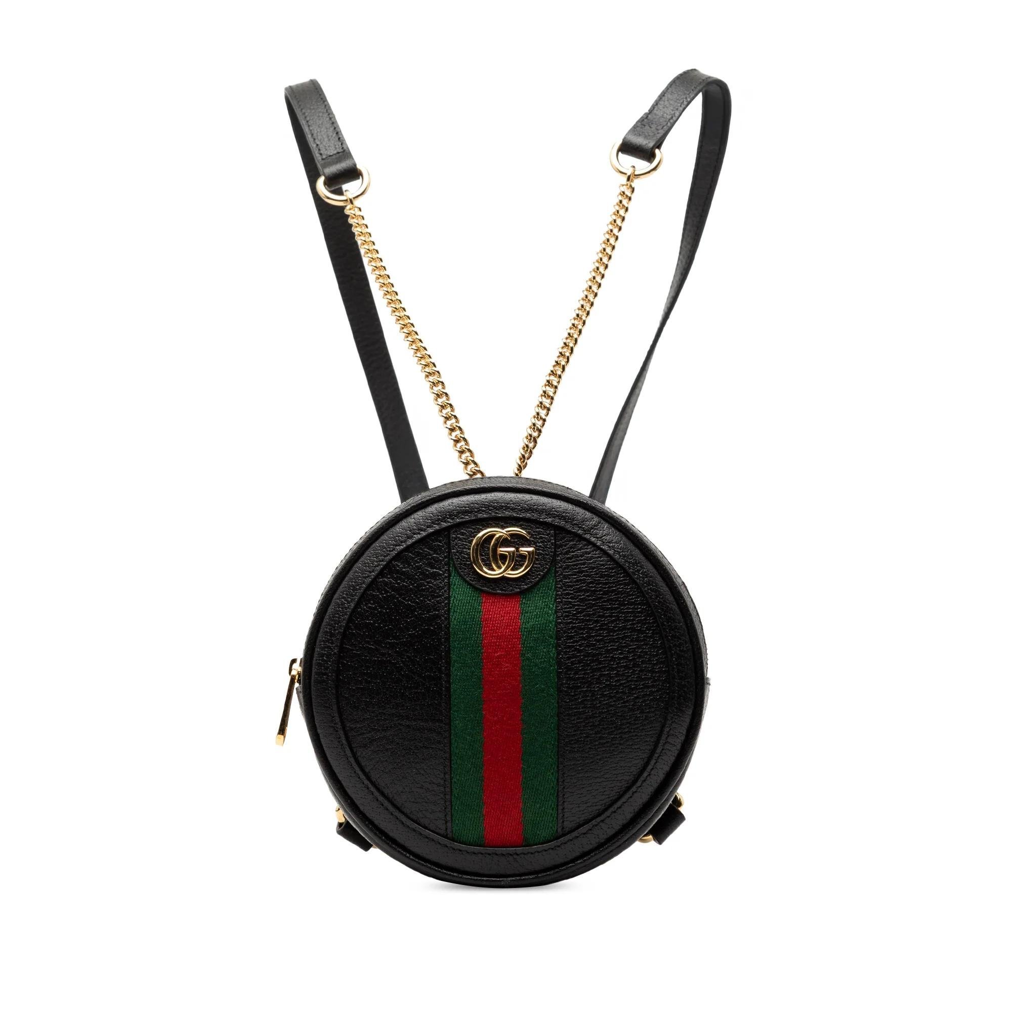 Ophidia leather backpack