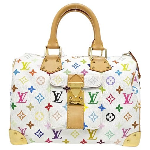 Nano Speedy / Mini HL leather handbag