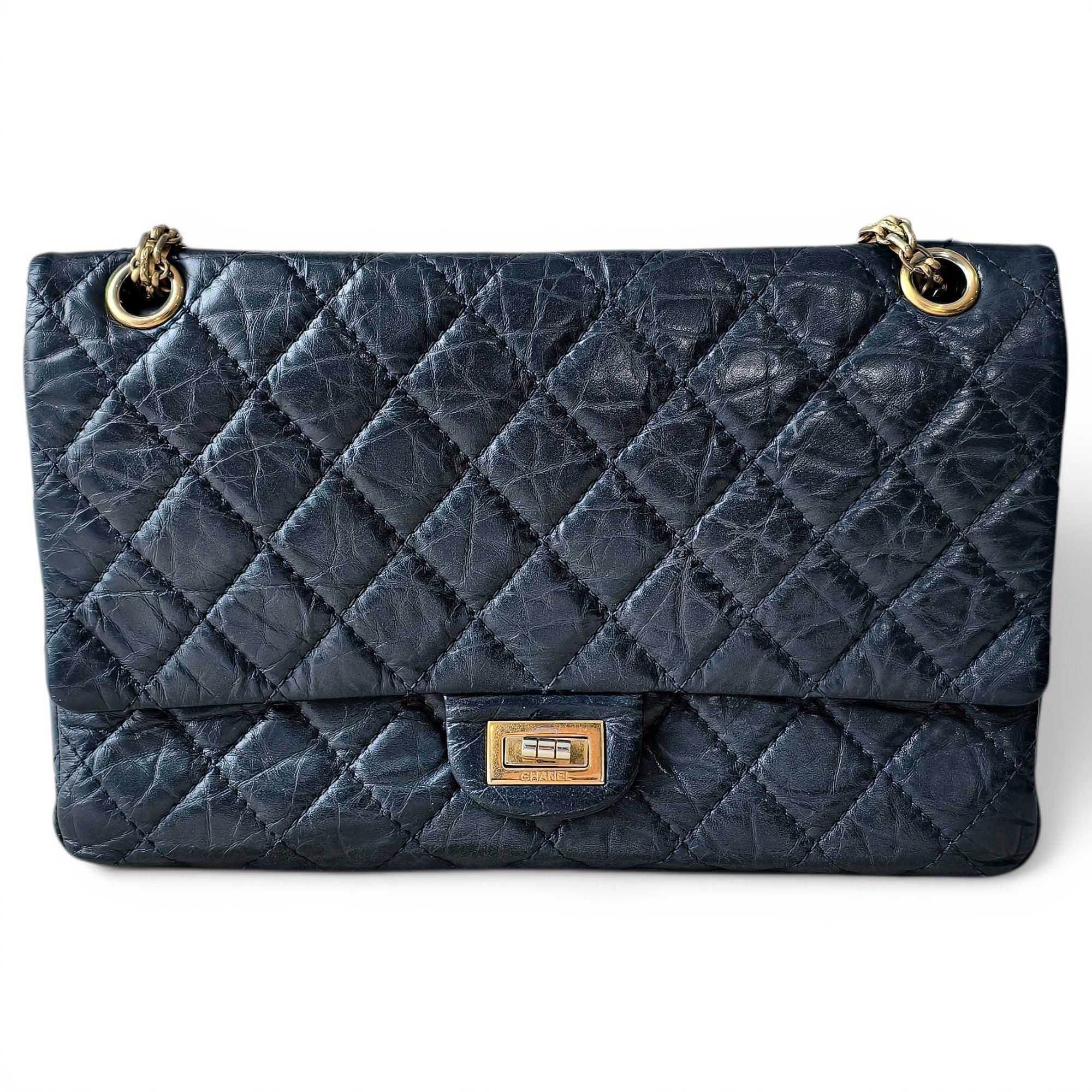 2.55 leather handbag