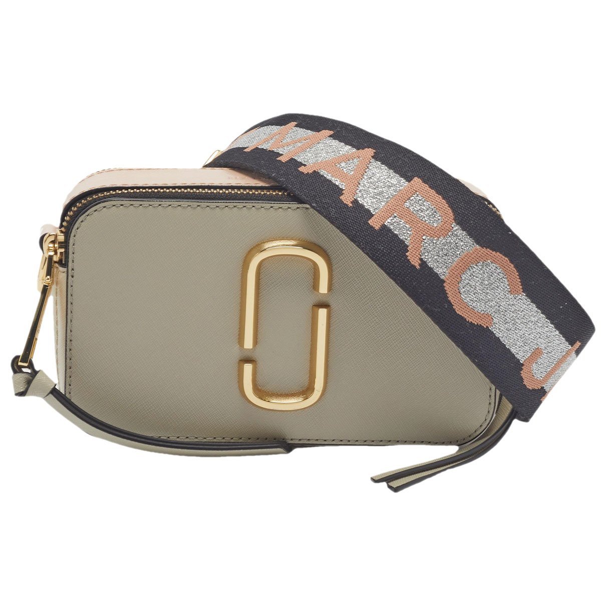 Snapshot leather handbag