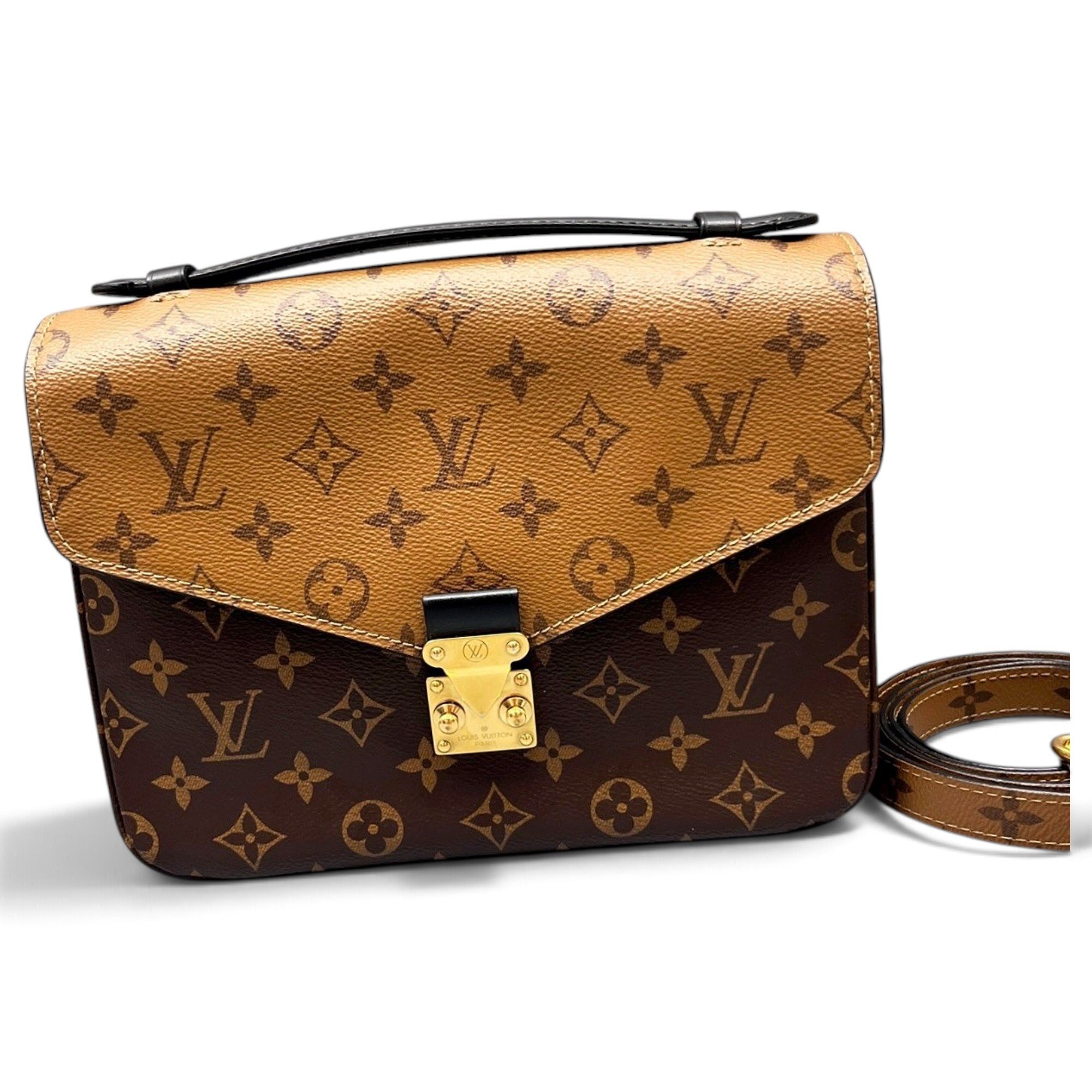 Metis leather handbag