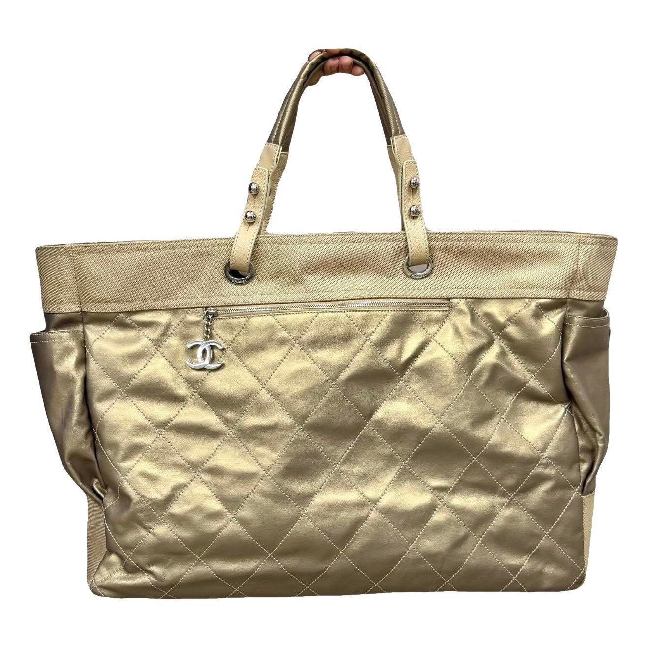 Paris-Biarritz leather tote