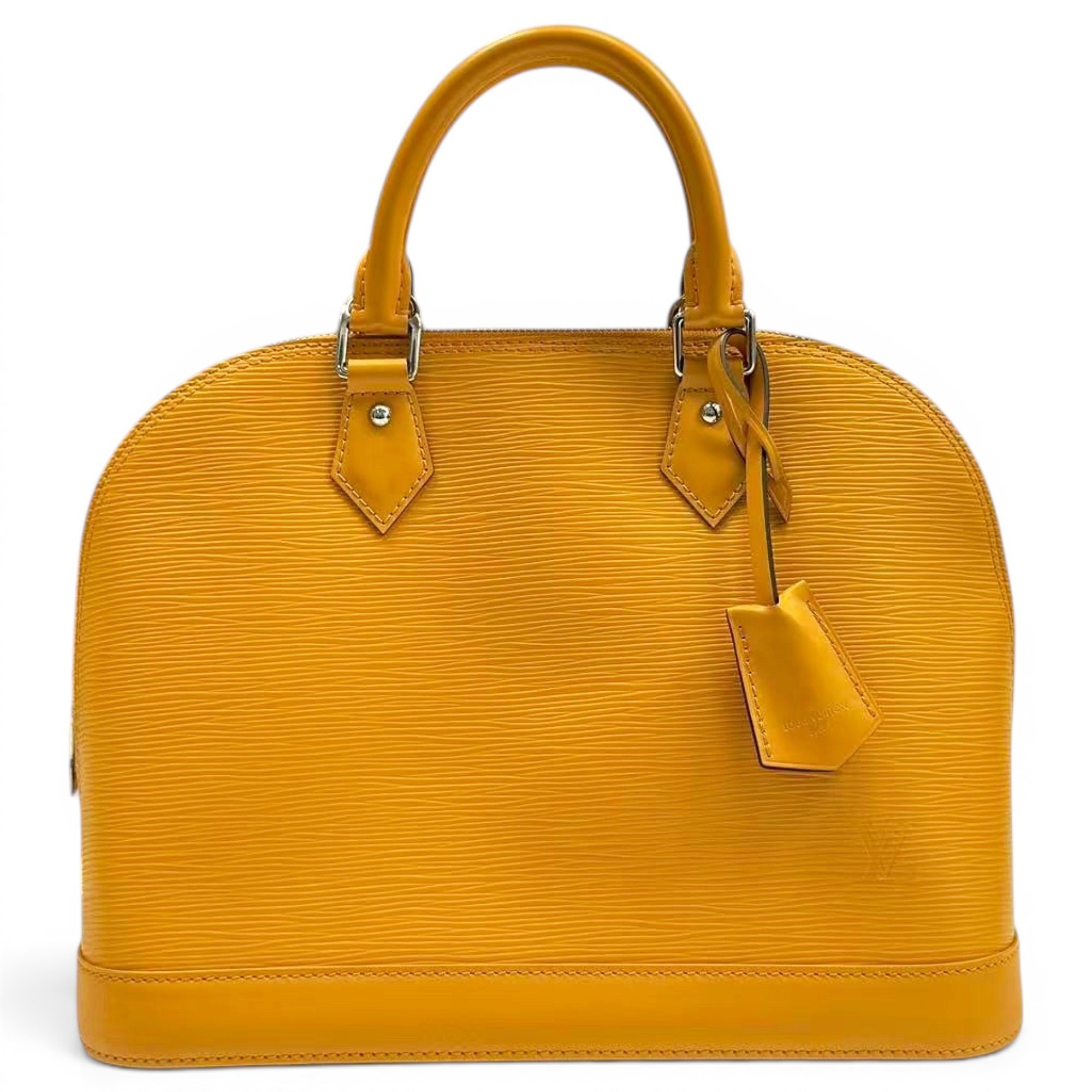 Alma leather handbag