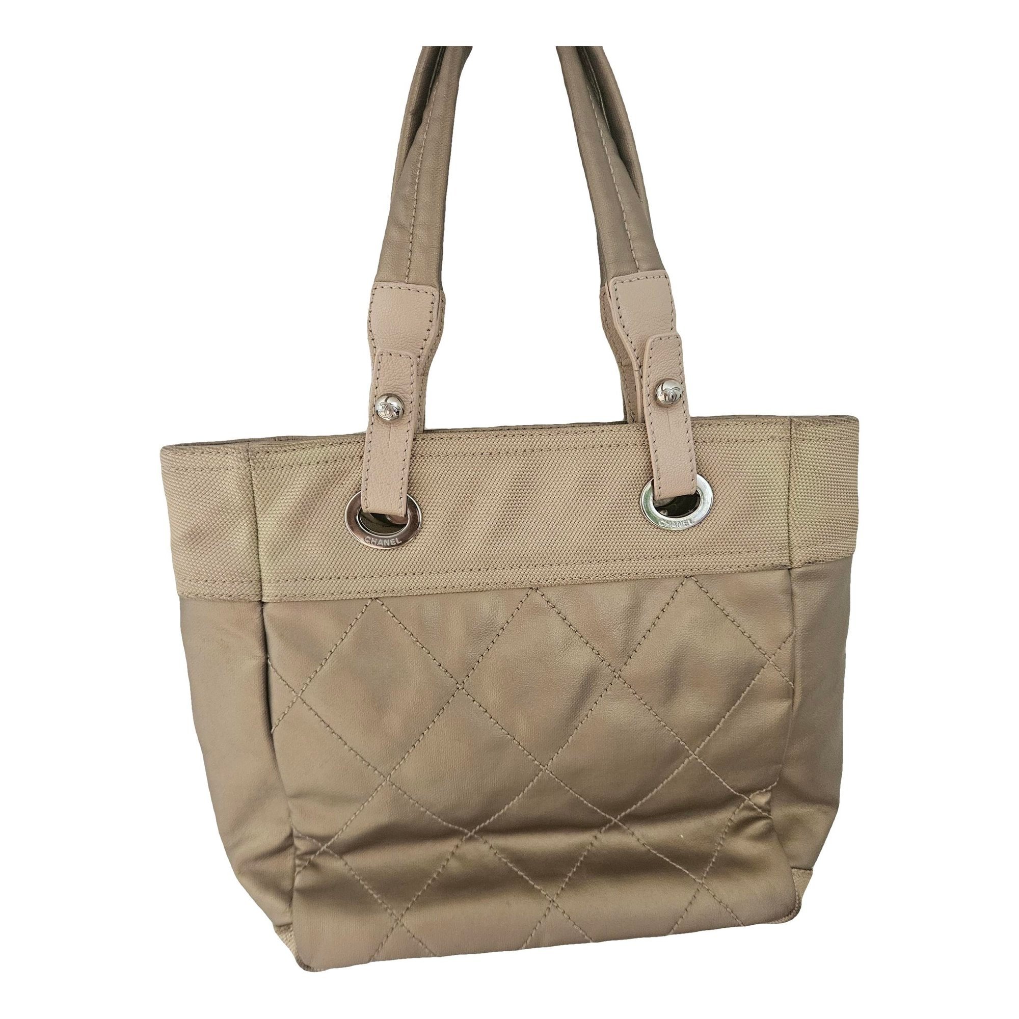 Paris-Biarritz vegan leather tote