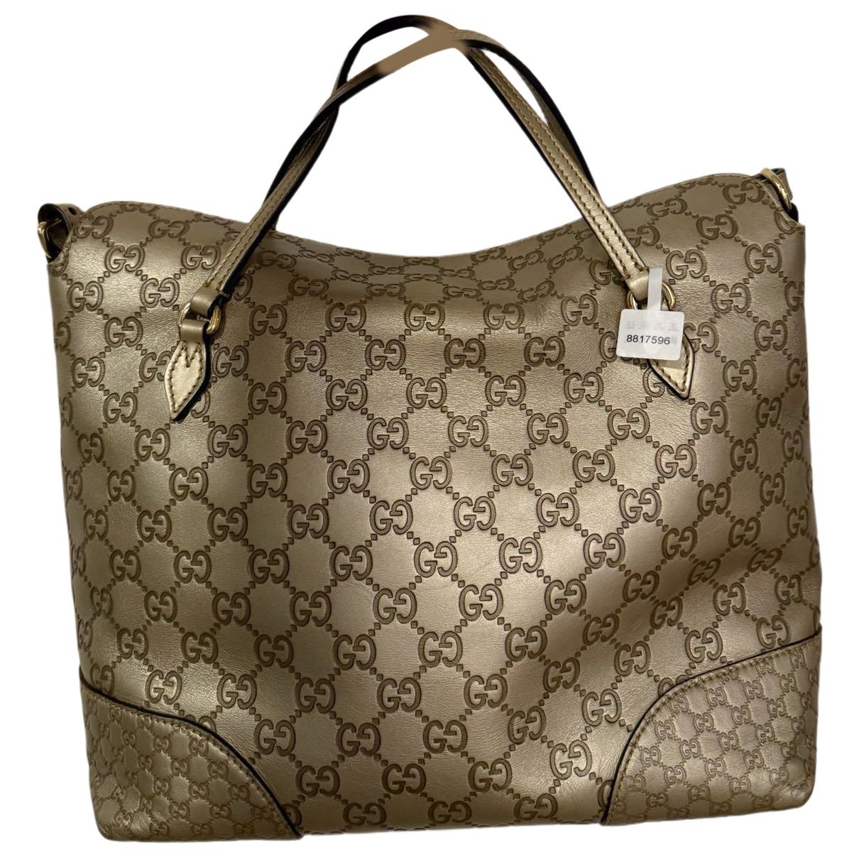 Leather tote