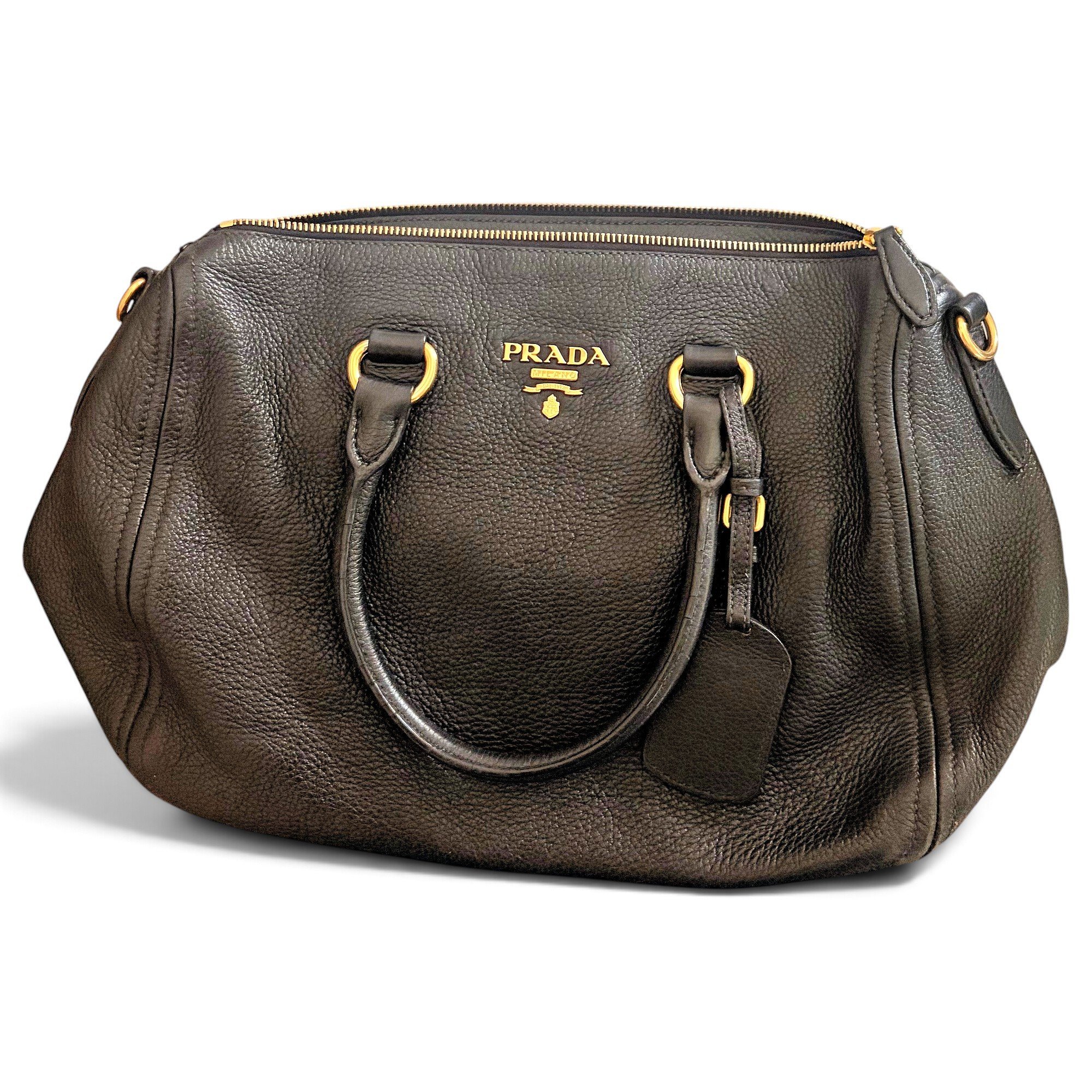 Leather handbag