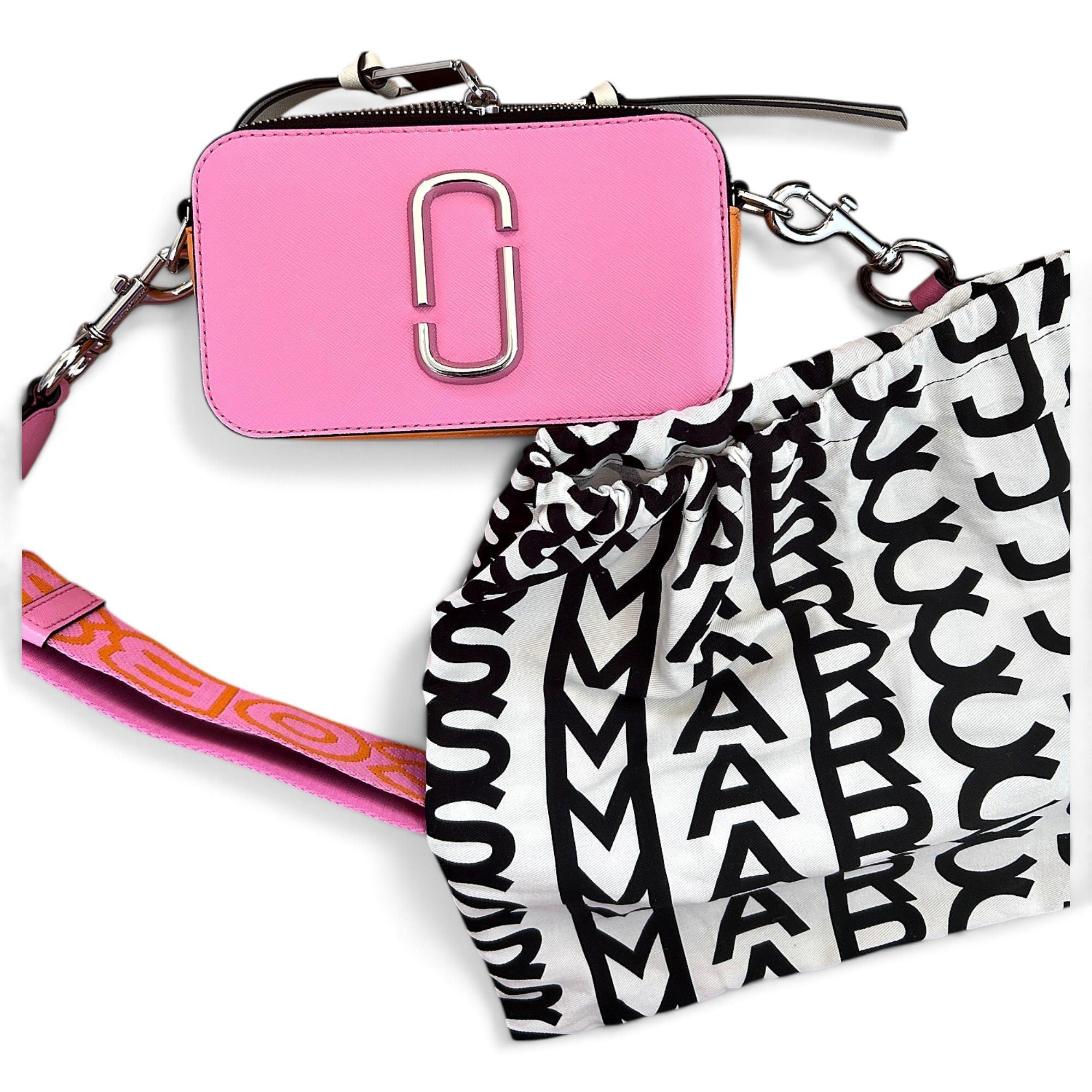 Snapshot leather crossbody bag