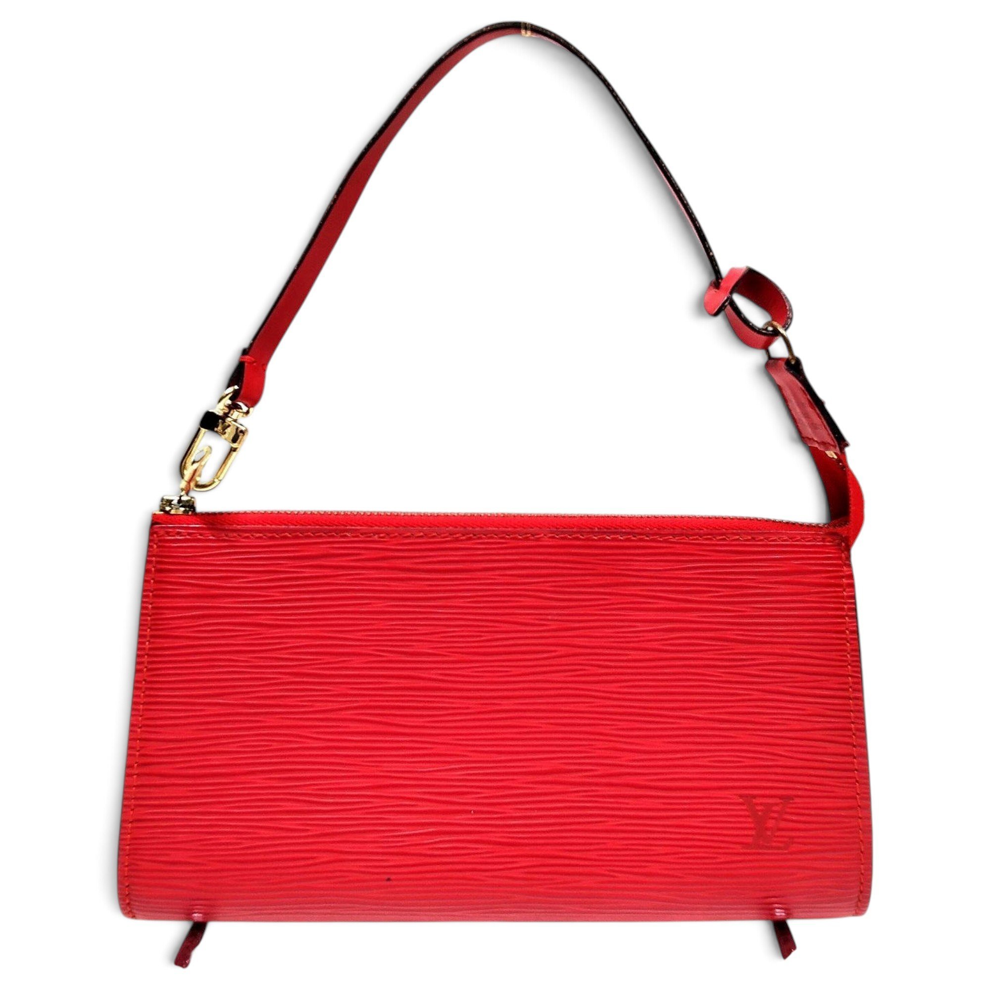 Pochette Accessoire leather handbag