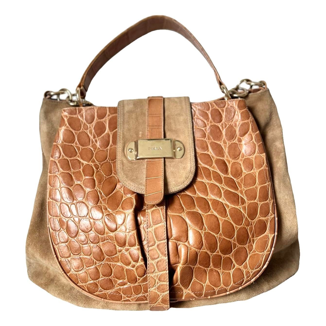 Leather handbag