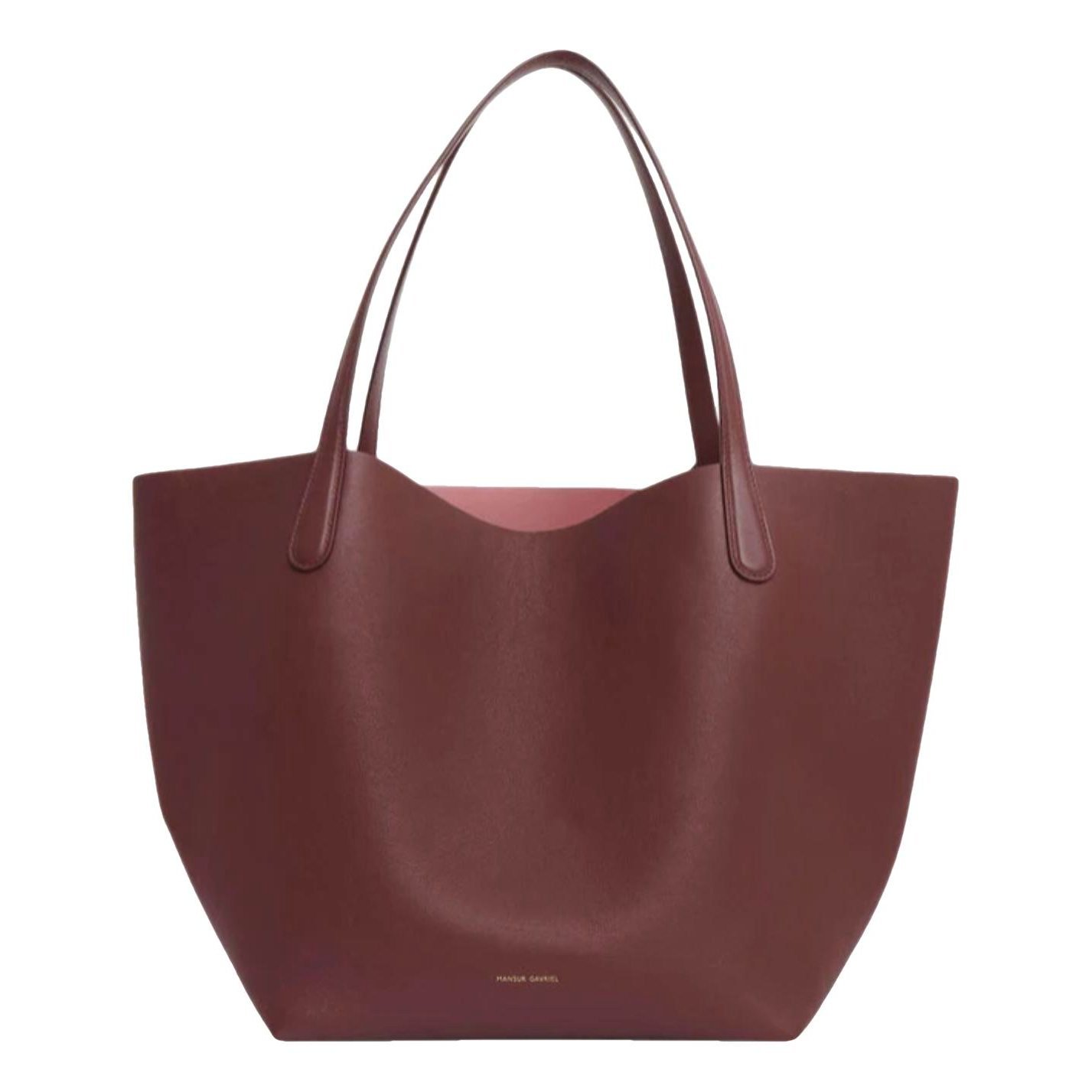 Leather tote