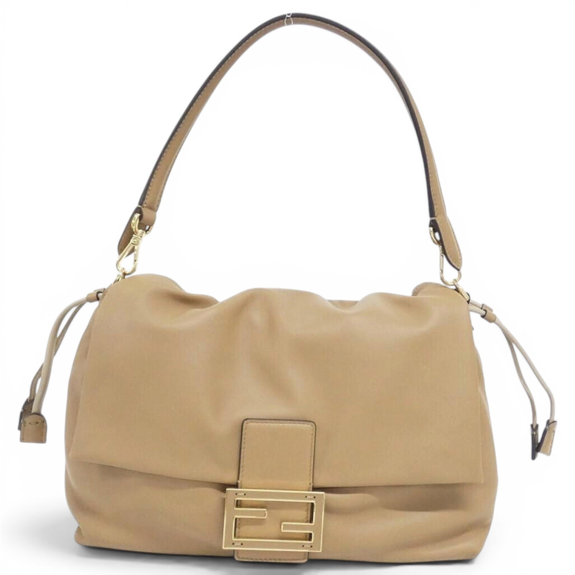 Baguette leather handbag