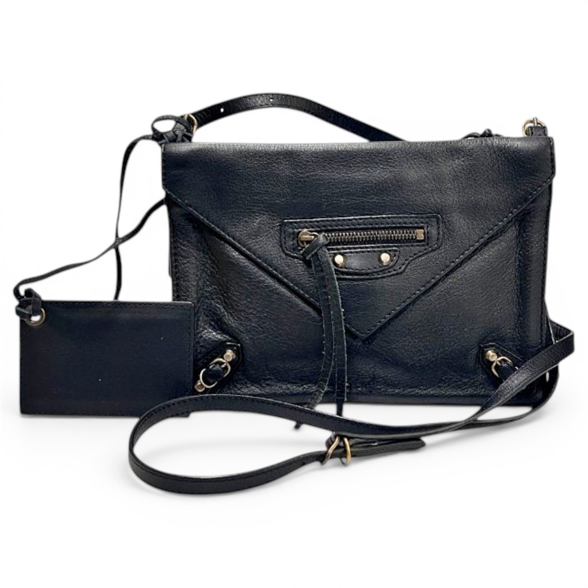 Balenciaga Papier leather crossbody bag