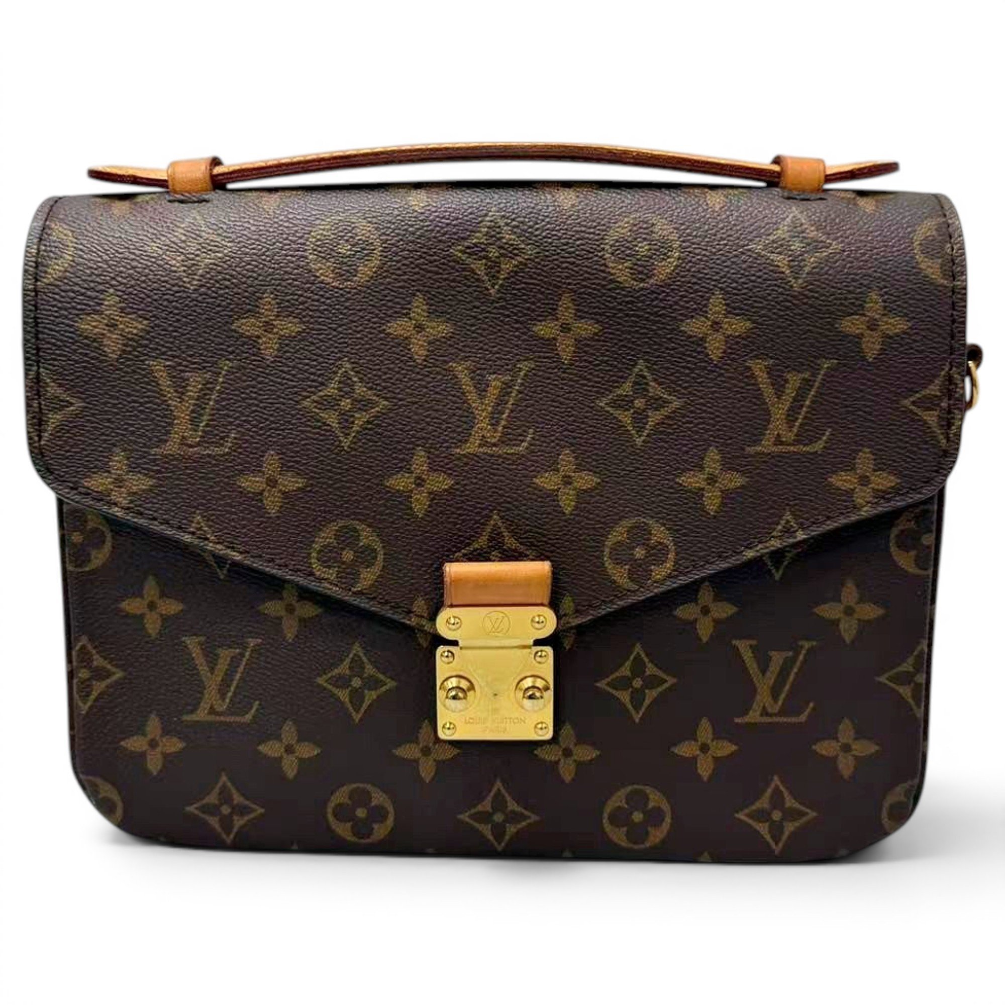 Metis leather handbag