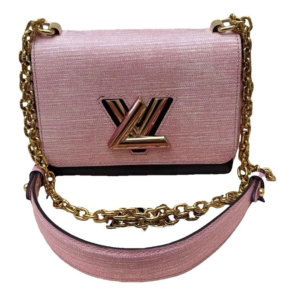 Twist leather handbag