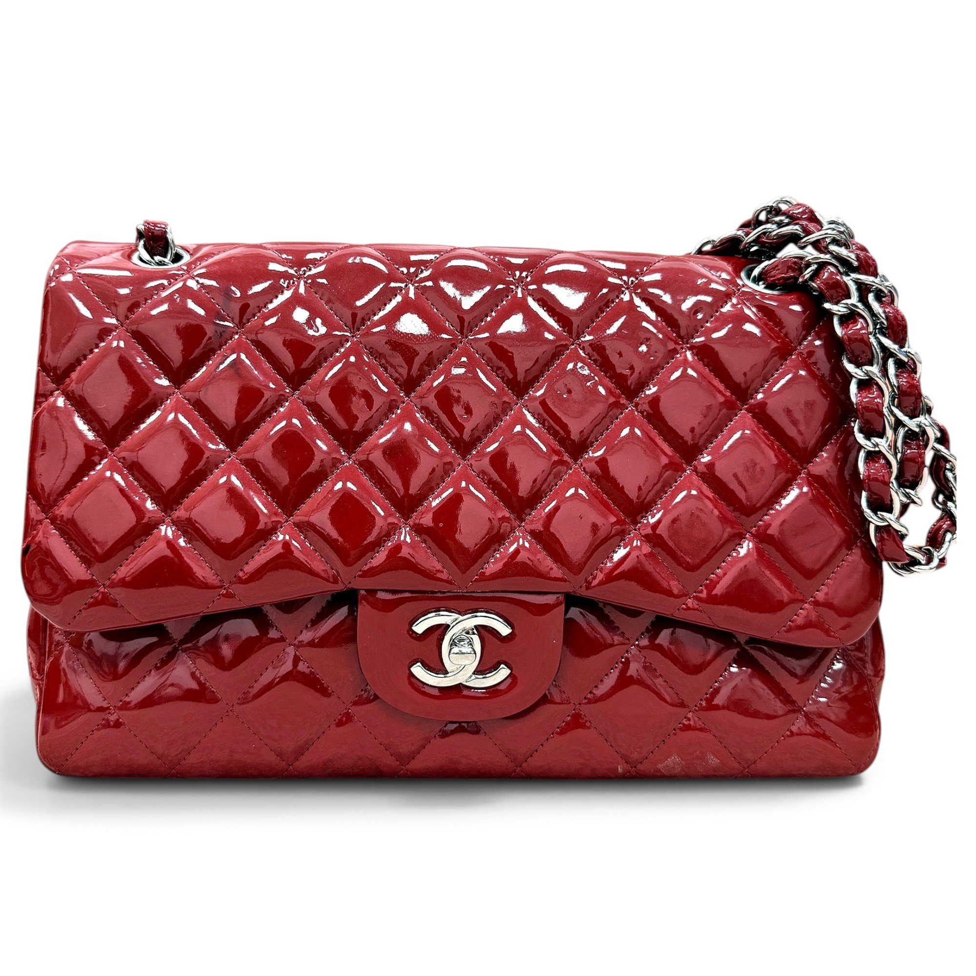 Timeless/Classique patent leather handbag