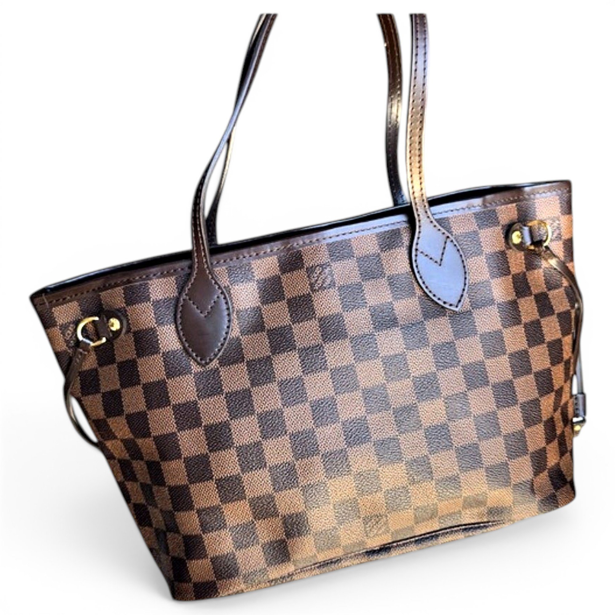 Neverfull leather handbag