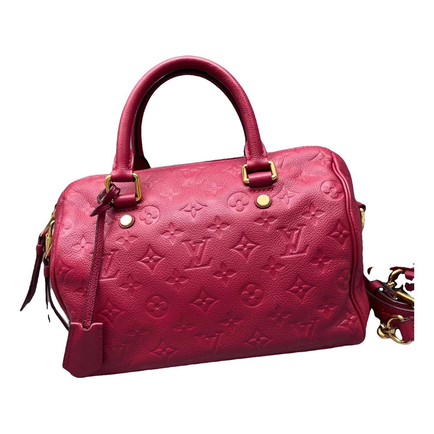Speedy Bandoulière leather handbag
