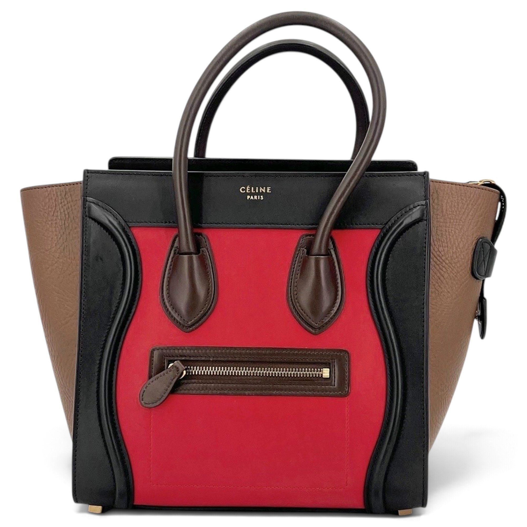 Celine Luggage leather tote