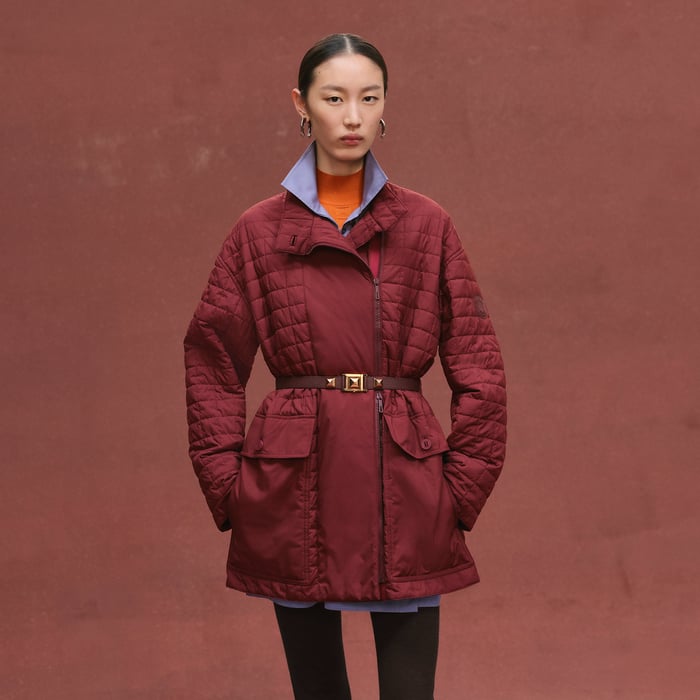 Rouge H Quilted Coat