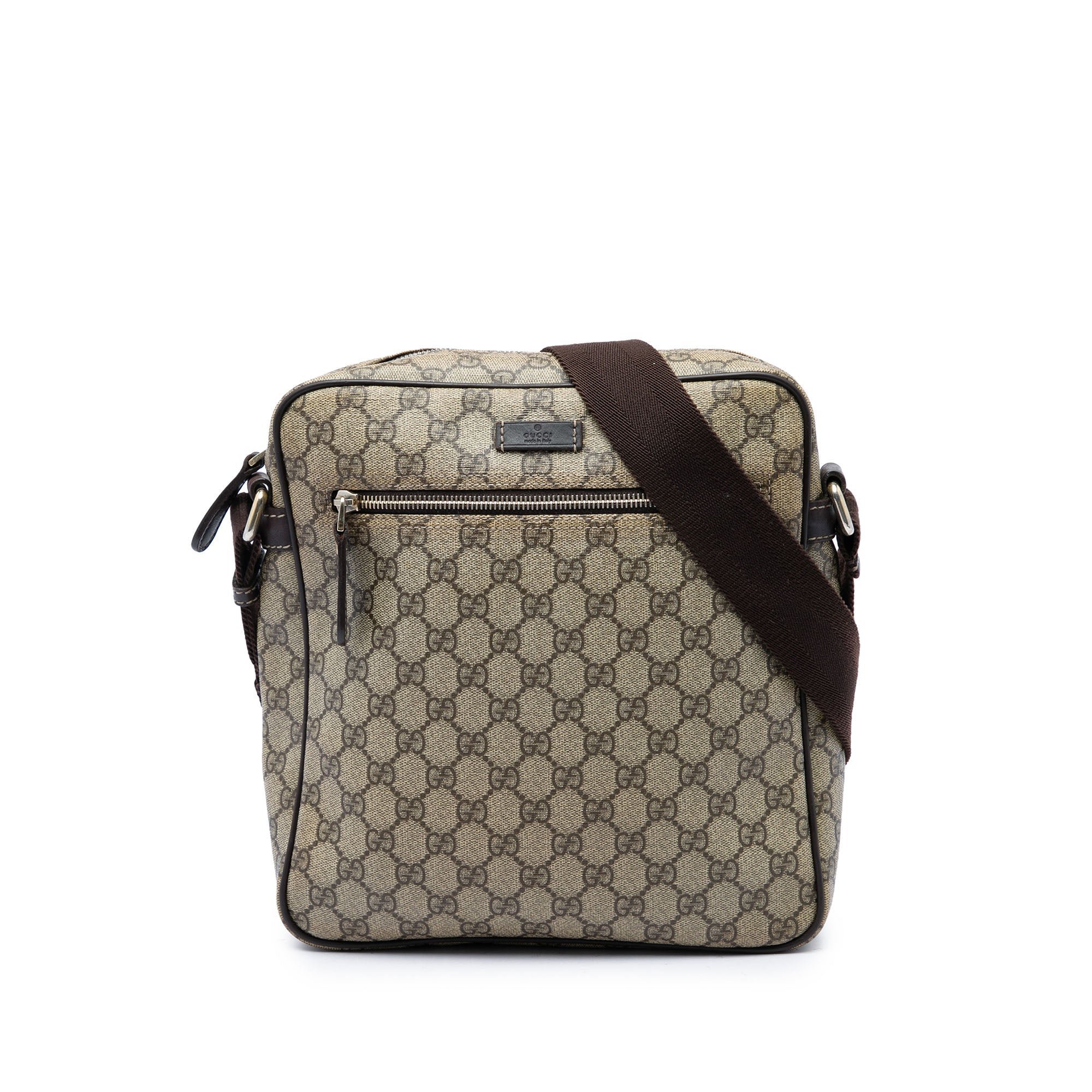 Gucci B leather handbag