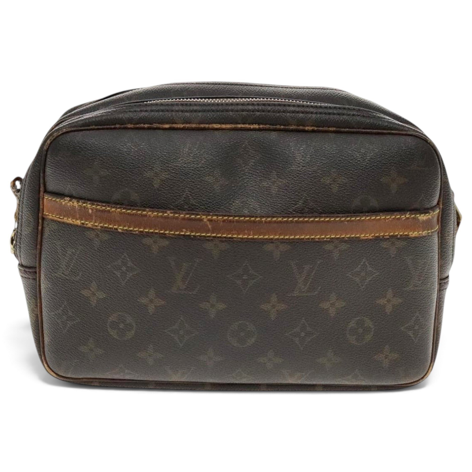Reporter leather handbag