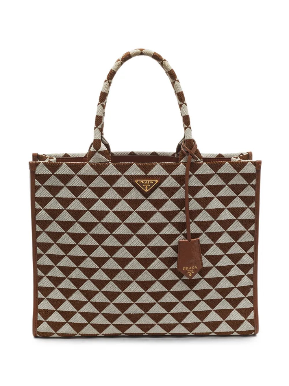 Symbole jacquard tote bag