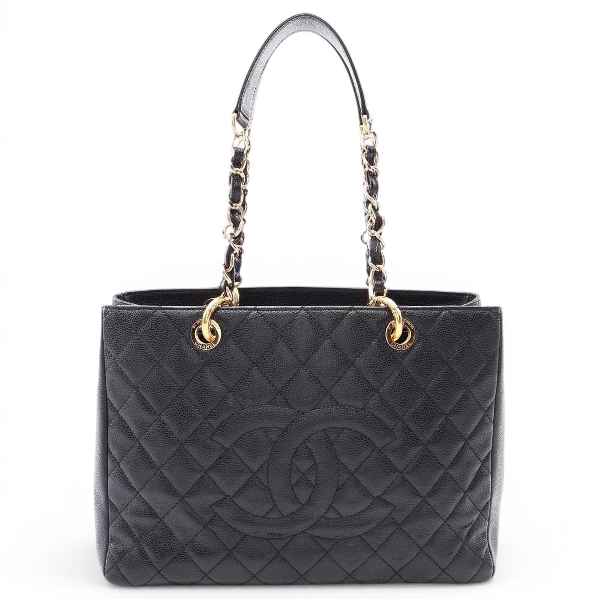 Grand shopping leather tote