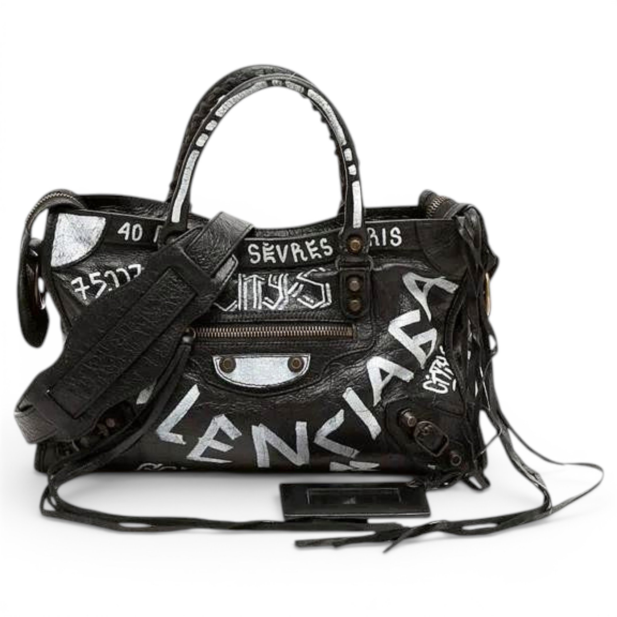 Balenciaga City leather handbag