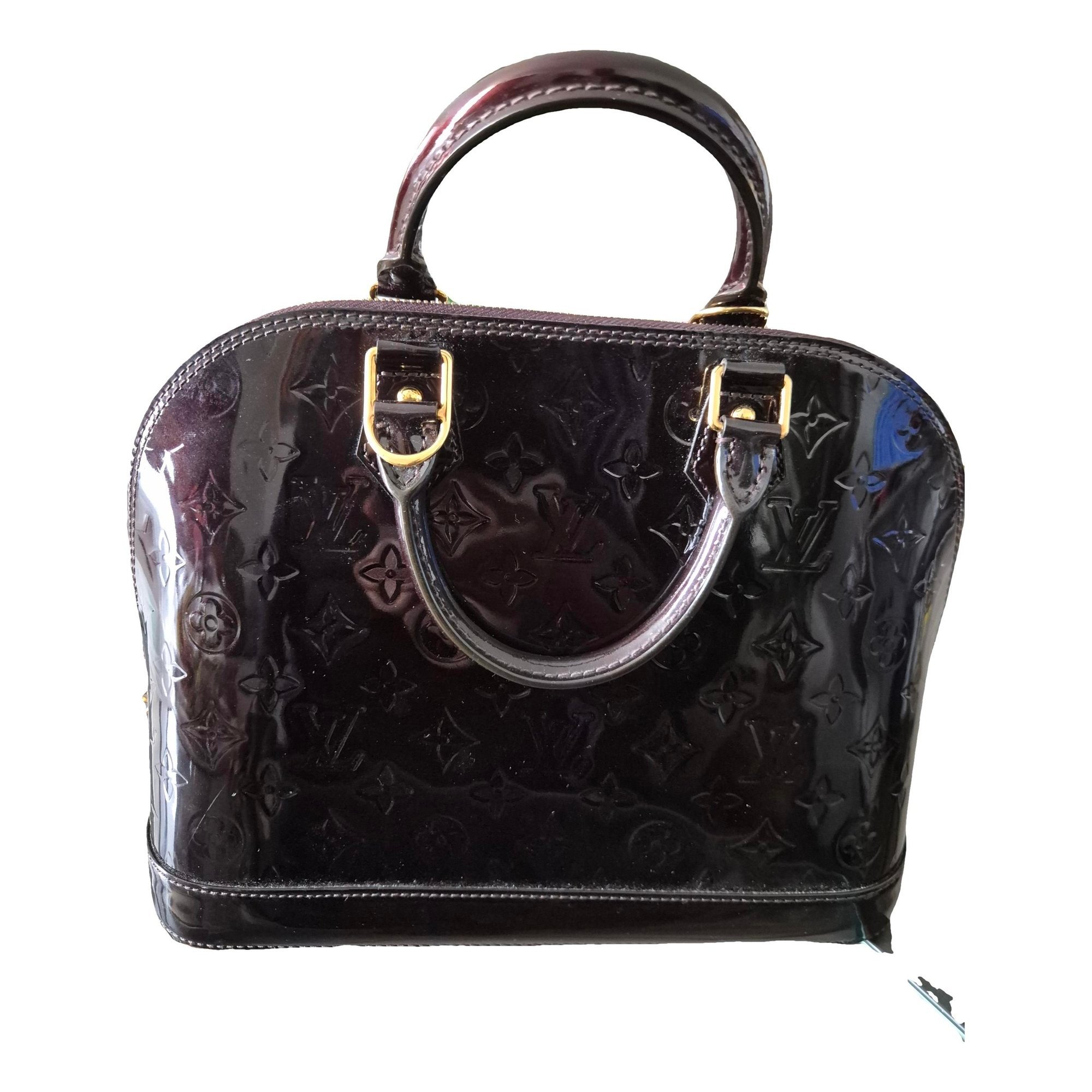 Alma BB patent leather handbag