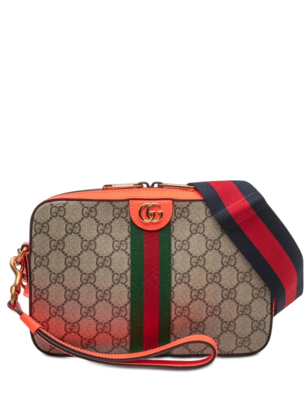 2016-2026 Small GG Supreme Web Ophidia crossbody bag