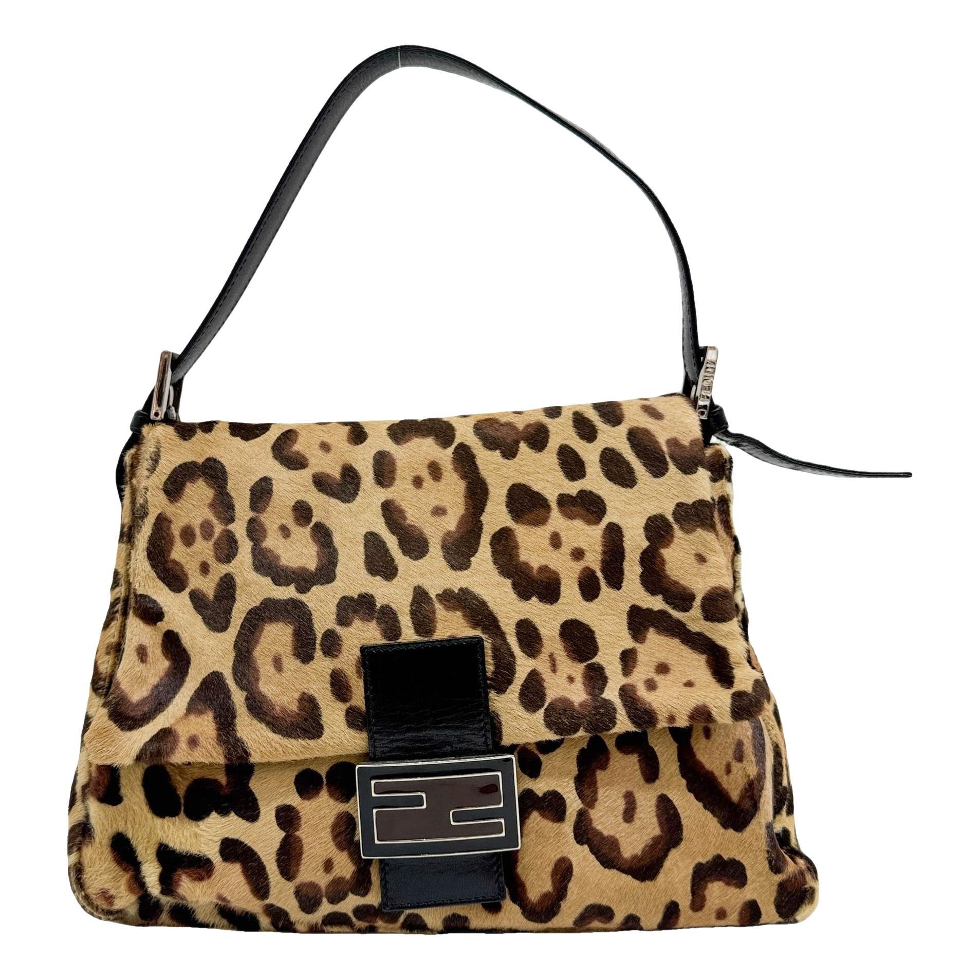 Mamma Baguette pony-style calfskin handbag